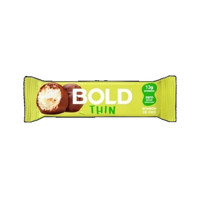 BARRA PROT BOLD THIN BOMBOM COCO 40GR