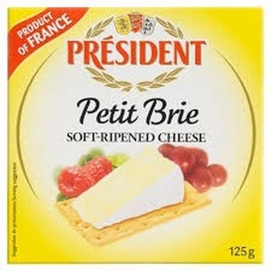 QUEIJO PRESIDENT PETIT BRIE 125GR