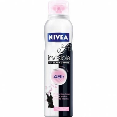 DESOD NIVEA INVISIBLE BLACKWHITE 150ML