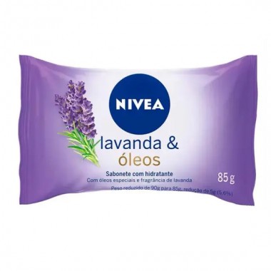 SABONETE NIVEA LAVANDA 85GR