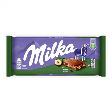 CHOCOLATE MILKA HAZELNUT 100G