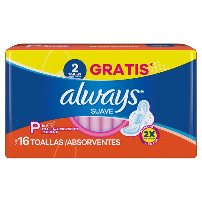 ABSORV ALWAYS BASICO SUAVE C/ ABAS16UN