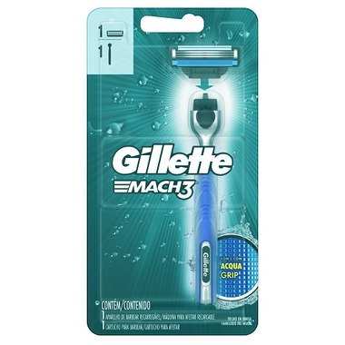 APARELHO GILLETTE MACH 3 REGULAR 1UN