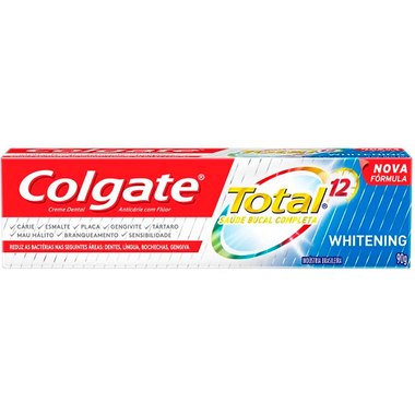 CREME DENTAL COLGATE TOTAL12 WHIT 180GR