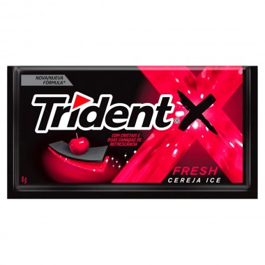 CHICLE TRIDENT CEREJA ICE 8GR