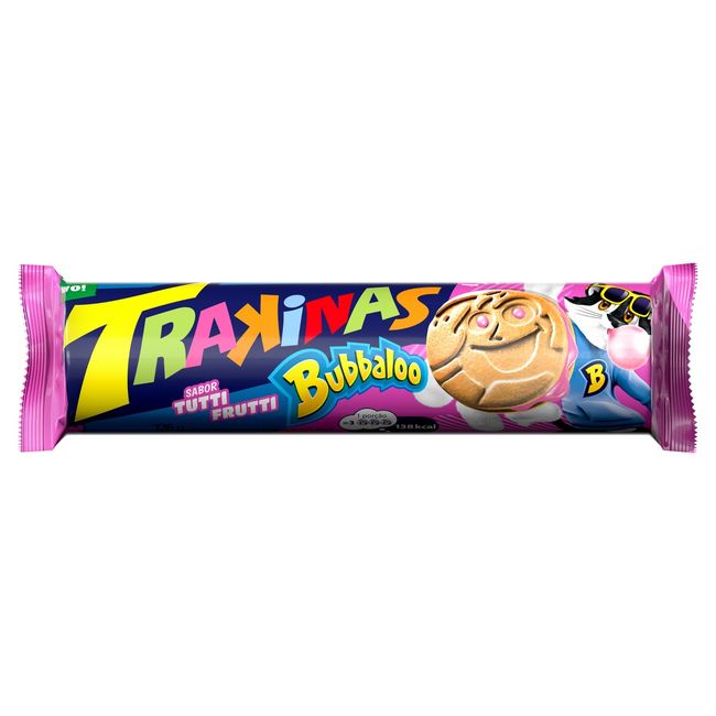 BISCOITO TRAKINAS TUTTI FRUTTI 126GR