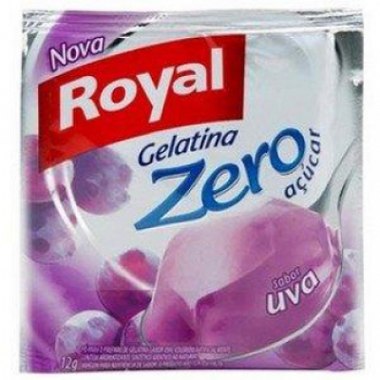 GELATINA ROYAL ZERO ACUCAR UVA 12GR