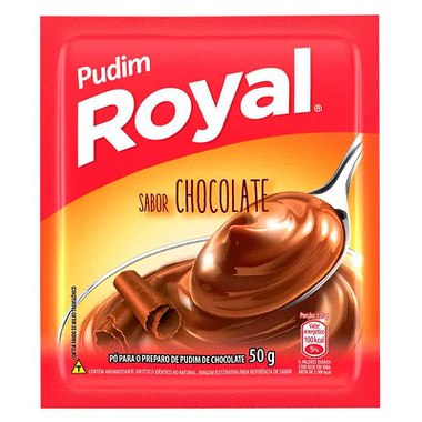 PUDIM ROYAL CHOCOLATE 50GR