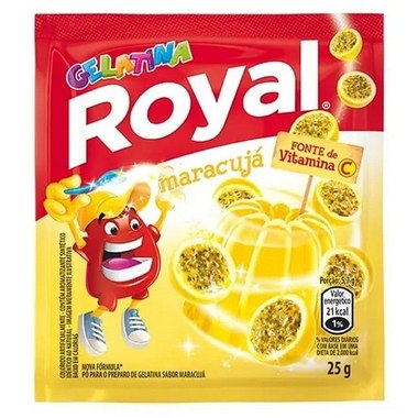 GELATINA ROYAL MARACUJA 25GR