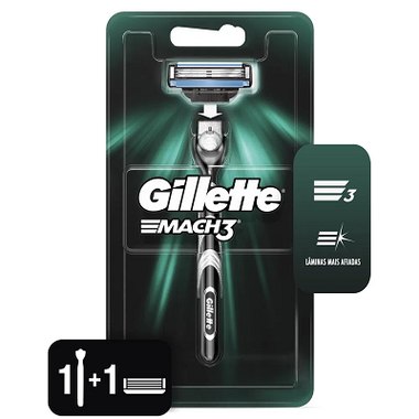 APARELHO GILLETTE MACH 3 TURBO 1UN