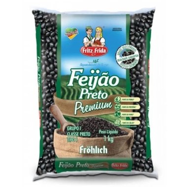 FEIJAO PRETO FRITZ & FRIDA 1KG