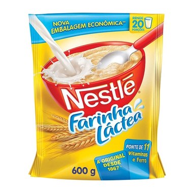 FARINHA LACTEA NESTLE SHT 600GR