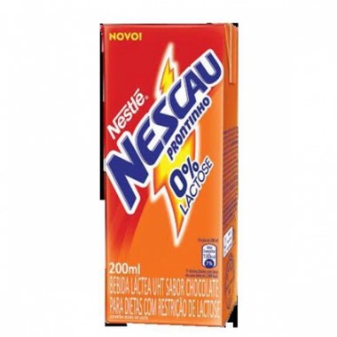 BEBIDA LACTEA NESCAU ZER LACTOSE 180ML