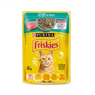 RACAO FRISKIES ATUM SHT 85GR