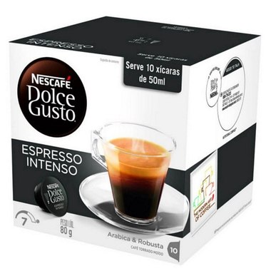 CAFE DOLCE GUSTO INTENSO 10 CAP 80GR