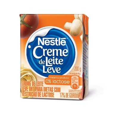 CREME DE LEITE NESTLE ZERO LACTOSE TP200