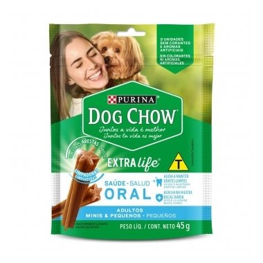 PETISCOS DOG CHOW ORAL PEQUENOS 45G