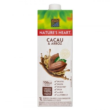 BEBIDA NATURES HEART CACAU 1L