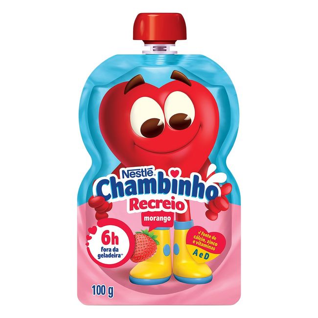 IOG NESTLE CHAMBINHO MORANGO 100GR