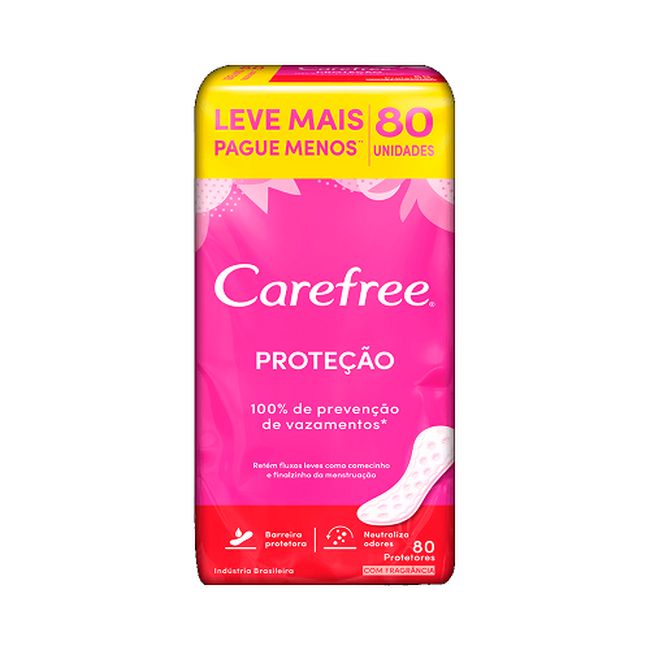 ABSORV CAREFREE PROTECAO C PERF L+P C80