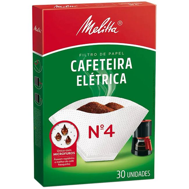 FILTRO DE PAPEL MELITTA P CAFETEIRA N4