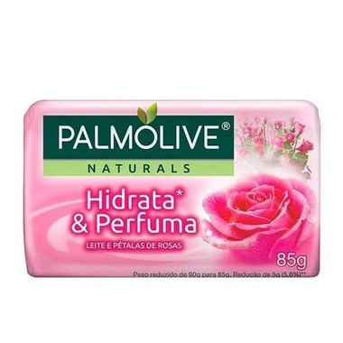 SABONETE PALMOLIVE SV LEITE PET ROSAS 85