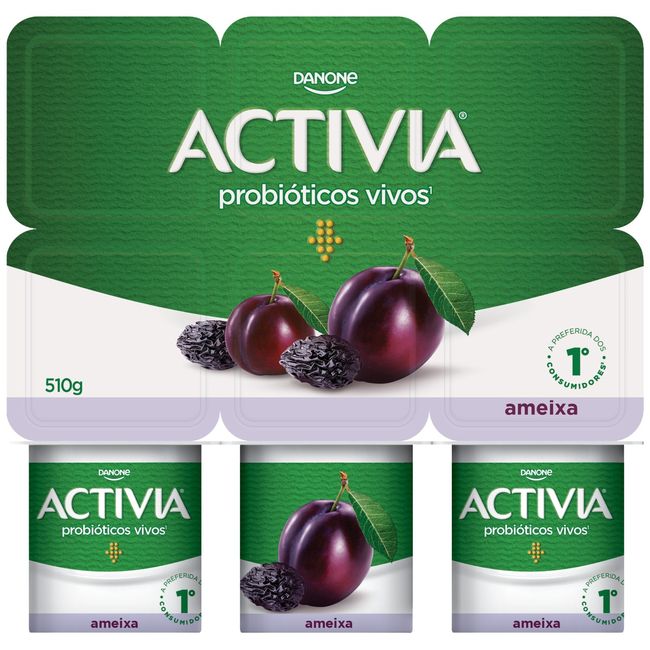 IOG DANONE ACTIVIA POLPA AMEIXA 510GR