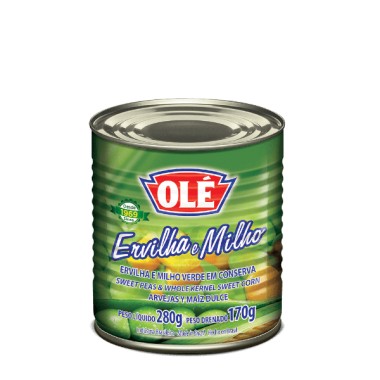 DUETO ERVILHA E MILHO OLE LT 170GR