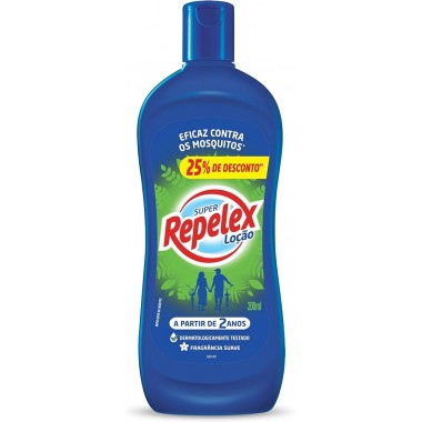 REPELENTE REPELEX LOCAO 25DESC 200ML