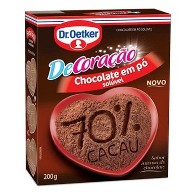 CHOCOLATE PO DR OETKER 70% 200GR