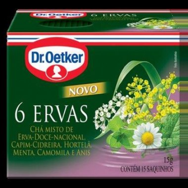 CHA DR OETKER SEIS ERVAS 10GR