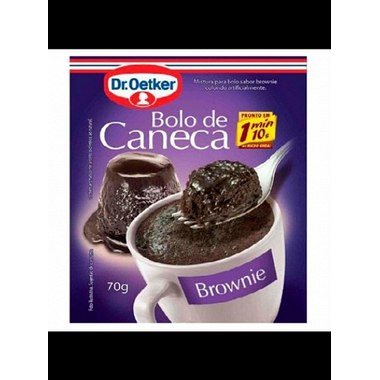 BOLO DE CANECA DR OETKER BROWNIE 70GR