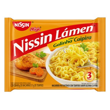 MASSA INST NISSIN GAL CAIPIRA 85GR