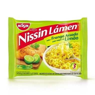 MASSA INST NISSIN FRANGO ASSADO/LIMAO85G