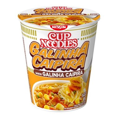 NISSIN CUP NOODLES GALINHA CAIPIRA 69GR