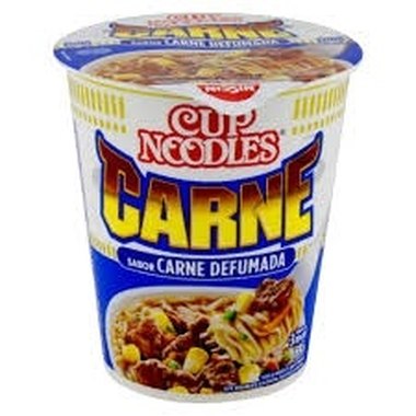 NISSIN CUP NOODLES CARNE DEFUMADA 69GR