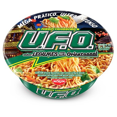 NISSIN UFO LEGUMES MOLHO ORIENTAL 95GR