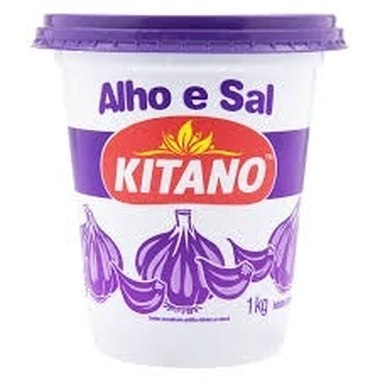 TEMPERO KITANO ALHO E SAL 1KG