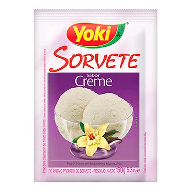 SORVETE YOKI CREME 150GR