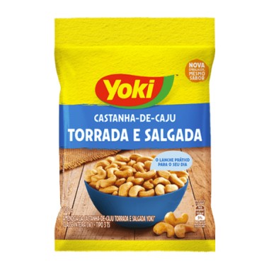 CASTANHA YOKI CAJU SNACK 100GR