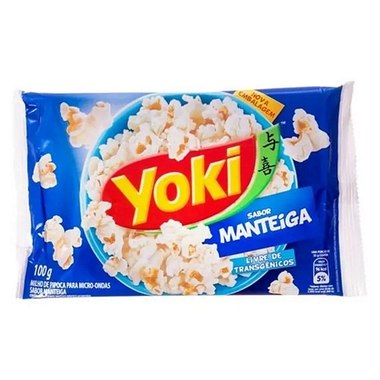 PIPOCA MICRO YOKI MANTEIGA 50GR