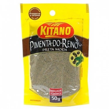 TEMPERO KITANO PIMENTA REINO PRETA 50GR