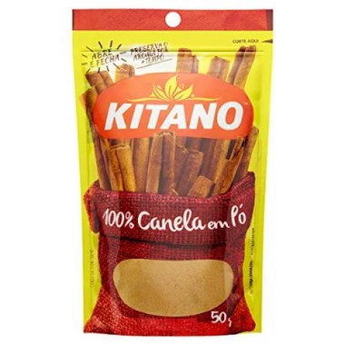 TEMPERO KITANO CANELA EM PO 50GR