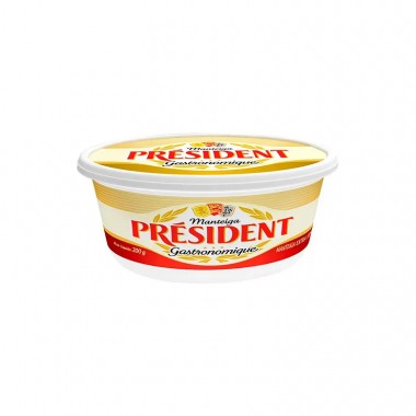 MANTEIGA PRESIDENT  S SAL POTE 200G
