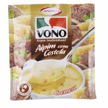 SOPA VONO AIPIM COM COSTELA 18GR