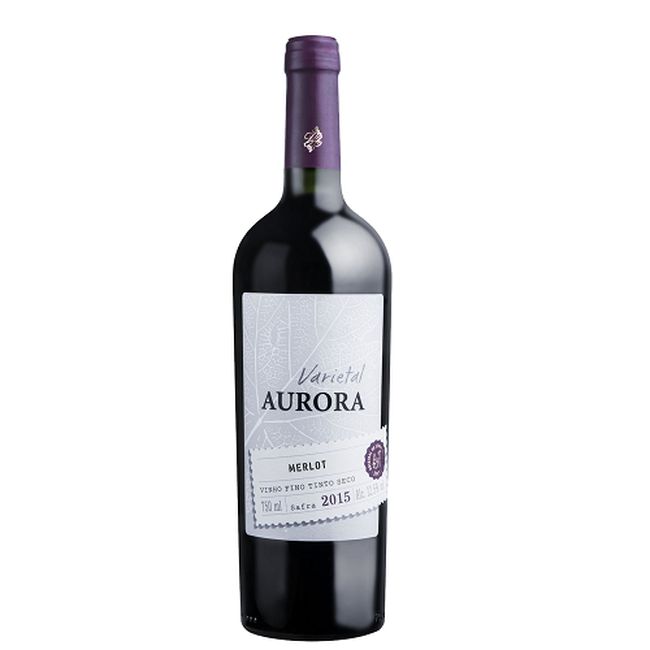 VINHO AURORA MERLOT 750ML