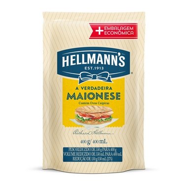 MAIONESE HELLMANNS SHT 400GR