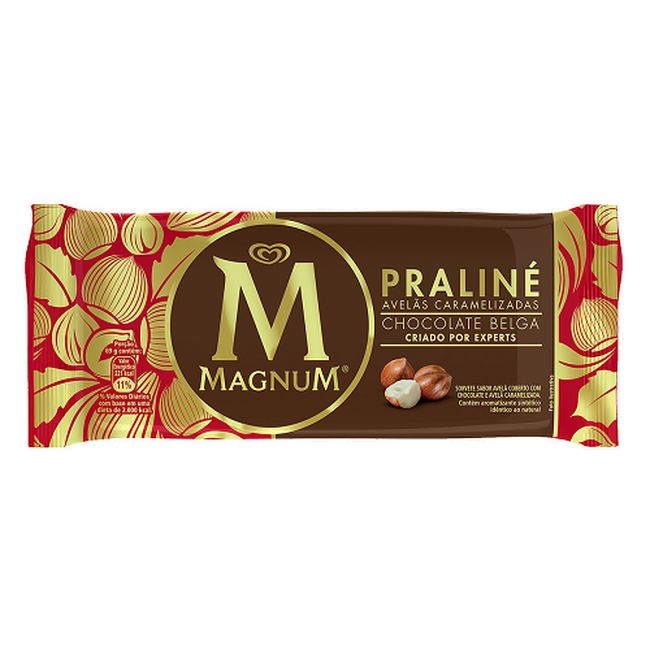 PICOLE KIBON MAGNUM PRALINE 90ML