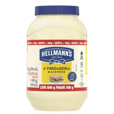 MAIONESE HELLMANNS L600 P500GR