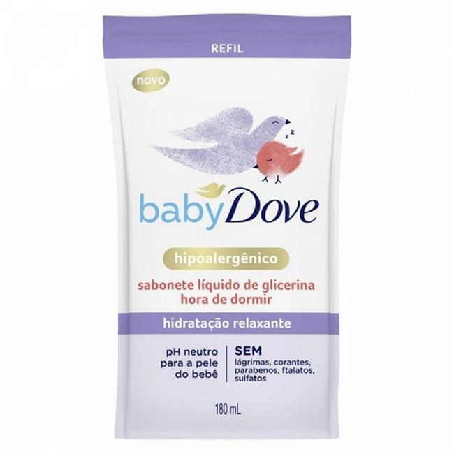 SABONETE LIQ DOVE BABY HORA DORMIR 180ML